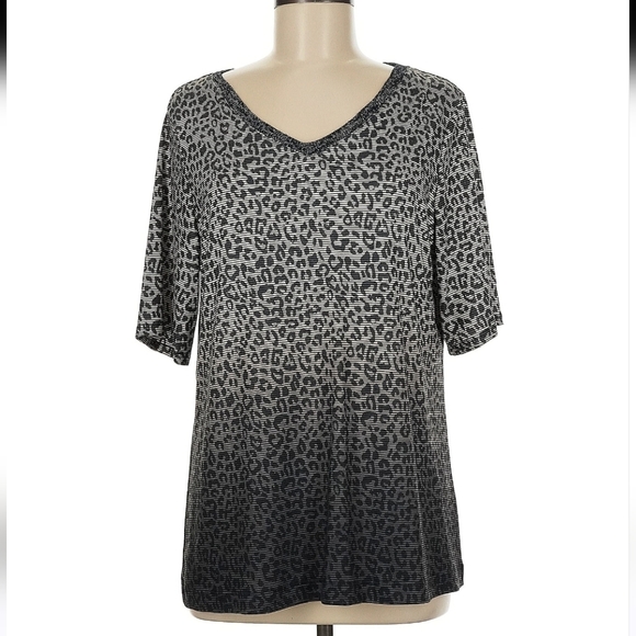 Christopher & Banks Tops - Christopher & Banks Animal Print Top